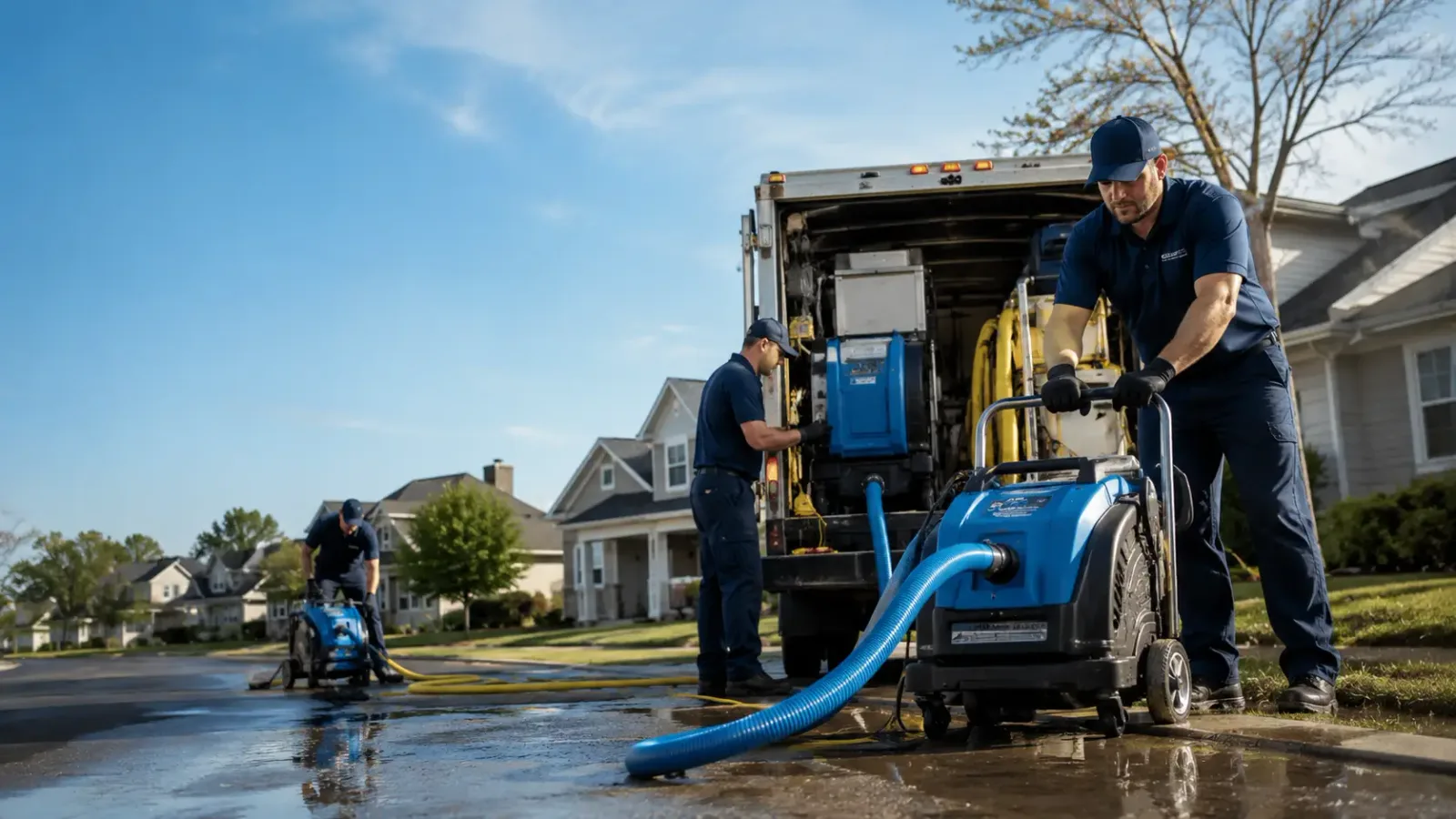 Flood Damage Cleanup in Lorado, WV